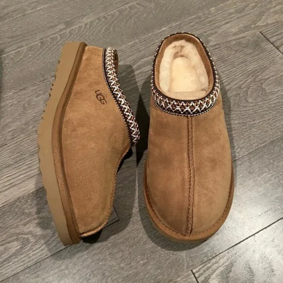 UGG Tasman slippers chestnut 1019066K （Ships out in one day）fast shipping - Picture 3 of 6